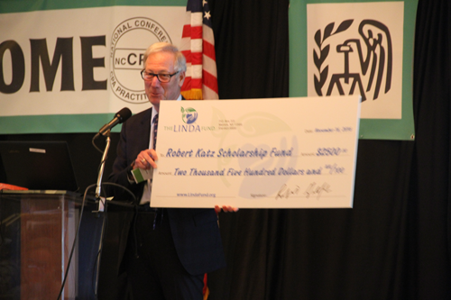 Donation to Professor Robert Katz Scholarship Fund